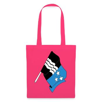 Flagge Aargau Schweiz - Stoffbeutel - Azalea - Vorne