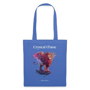 Crinière de cristal - Sac en tissu - bleu pâle - Devant