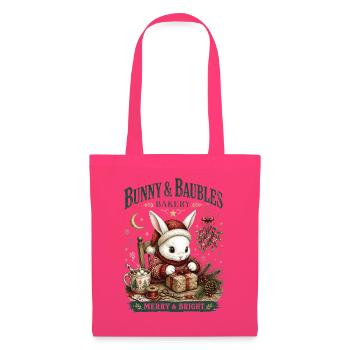 Bunny & Bubbles Weihnachtsbäckerei - Stoffbeutel - Azalea - Vorne