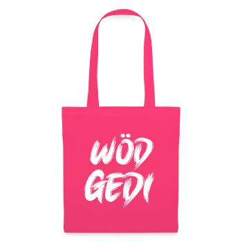 Wöd Gedi Bester Gedi sein Patenonkel fragen Taufe - Stoffbeutel - Azalea - Vorne