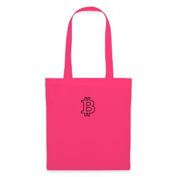 Bitcoin - Sac en tissu - rose azalée - Devant