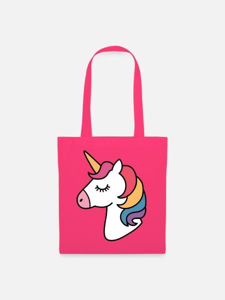 Regenbogen-Einhorn - Stoffbeutel - Azalea