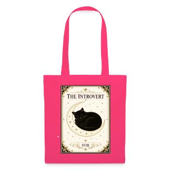 Die Mondkatze der Introvertierten - Stoffbeutel - Azalea - Vorne