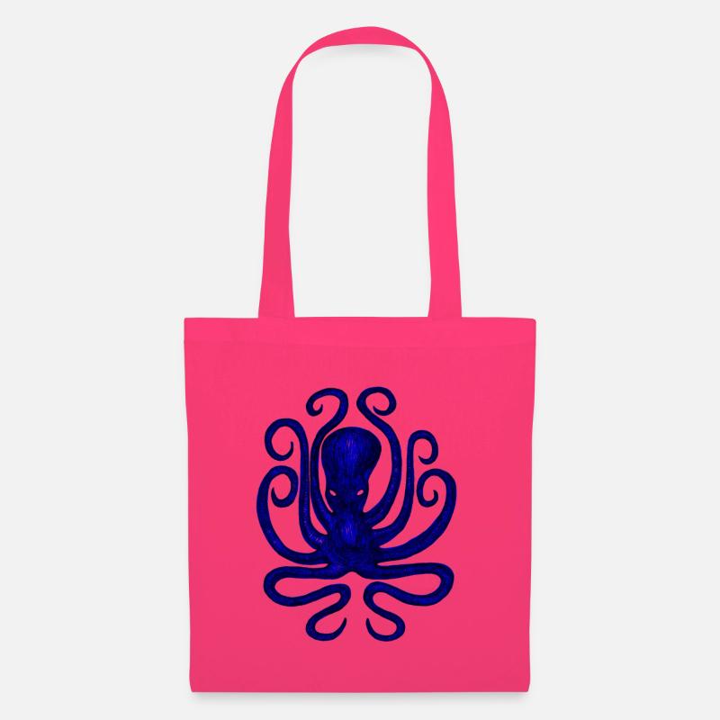 Squid - Octopus - Tote Bag - azalea