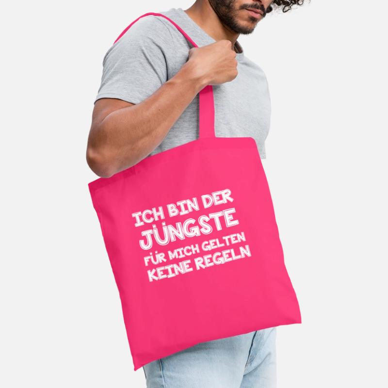 Ich bin der Jüngste Stoffbeutel