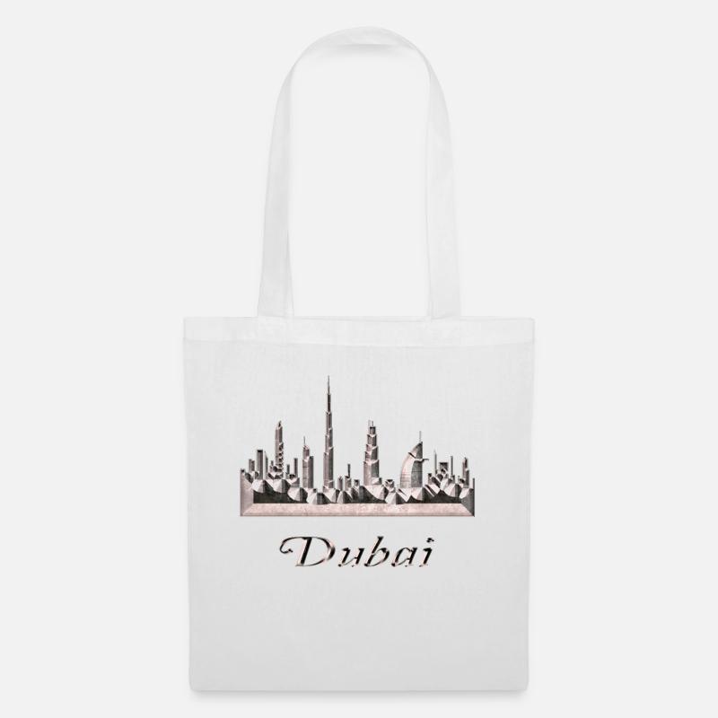 Dubai - Stoffbeutel - Weiß