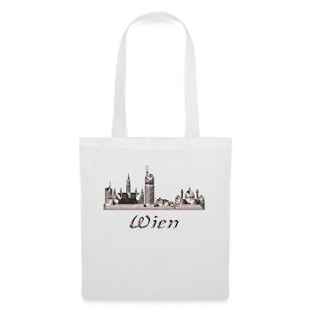 Vienne - Sac en tissu - blanc - Devant