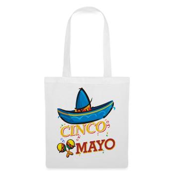 cinco de mayo - 5 de mayo - Stoffbeutel - Weiß - Vorne