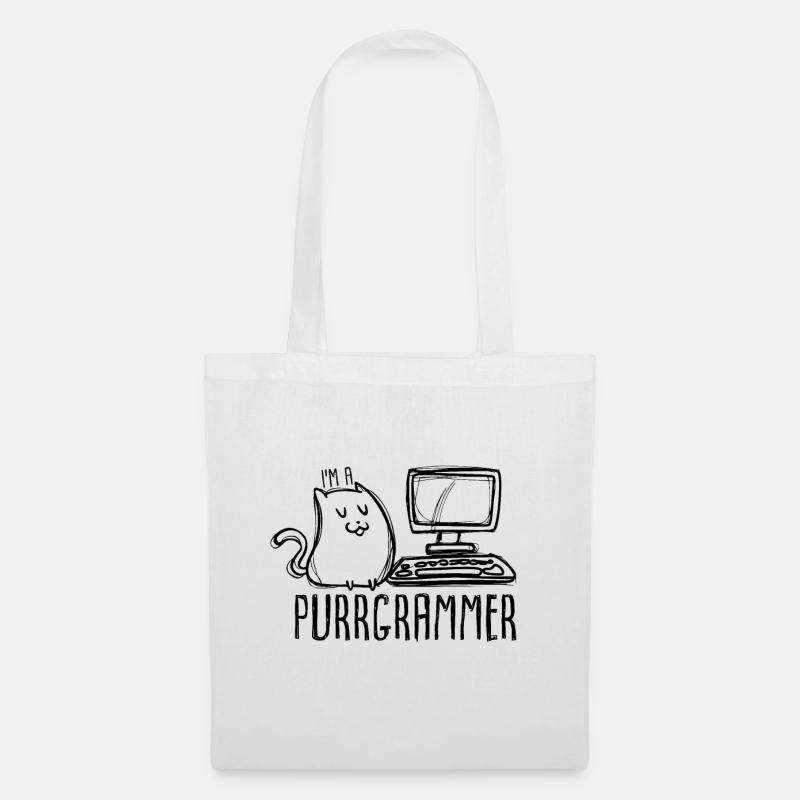 programmer - Tote Bag - white