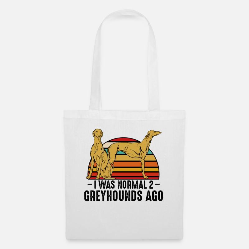 greyhound - Tote Bag - white