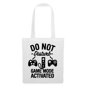 Do not disturb game mode activated - Stoffbeutel - Weiß - Vorne