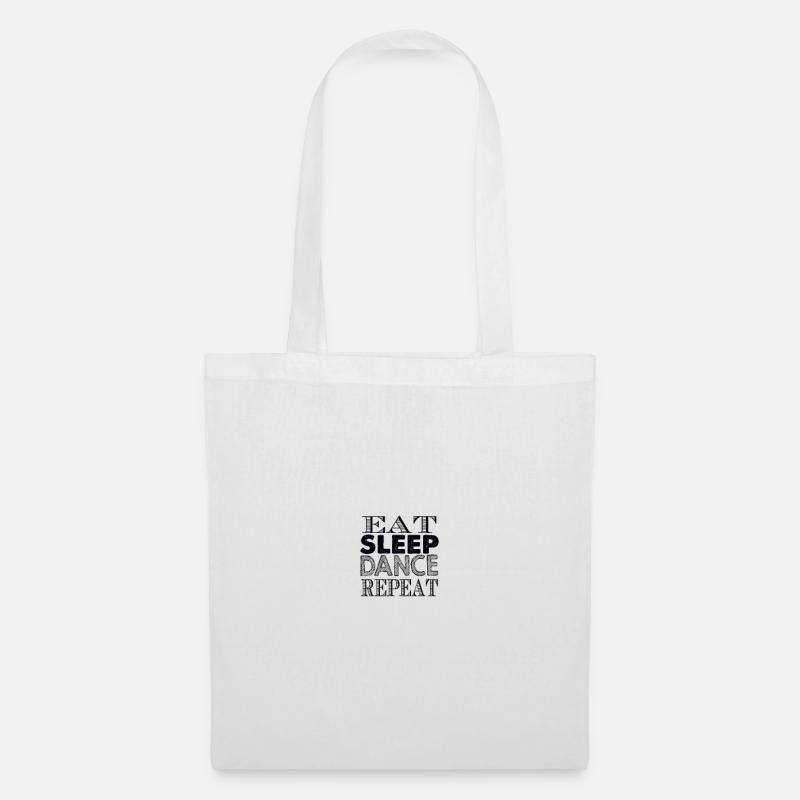Tanz Tanzen Tänzer Geschenk - Stoffbeutel - Weiß