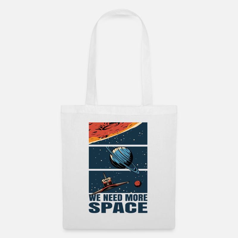 Space Shuttle Mars Space Space Fun Gift - Tote Bag - white
