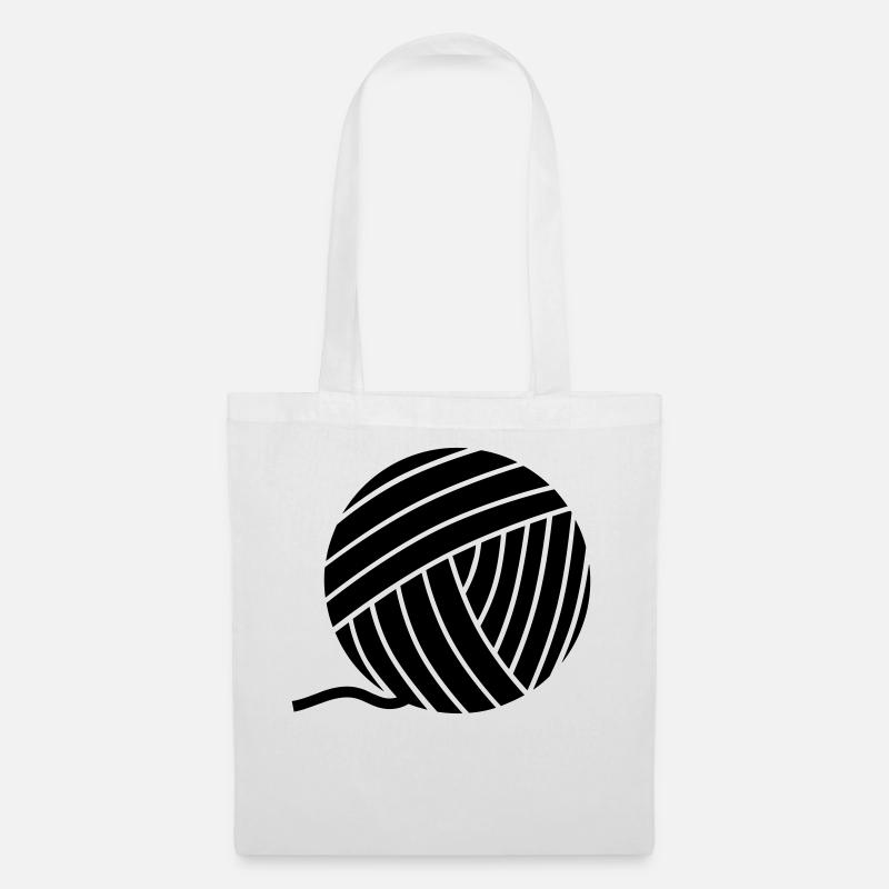 yarn - Tote Bag - white