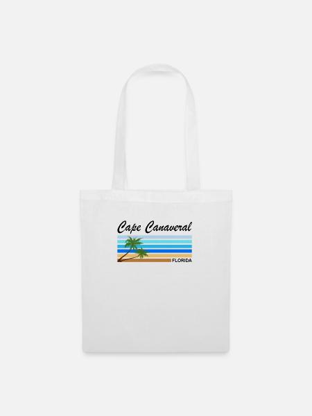 Cape Canaveral Florida USA Strand - Stoffbeutel - Weiß