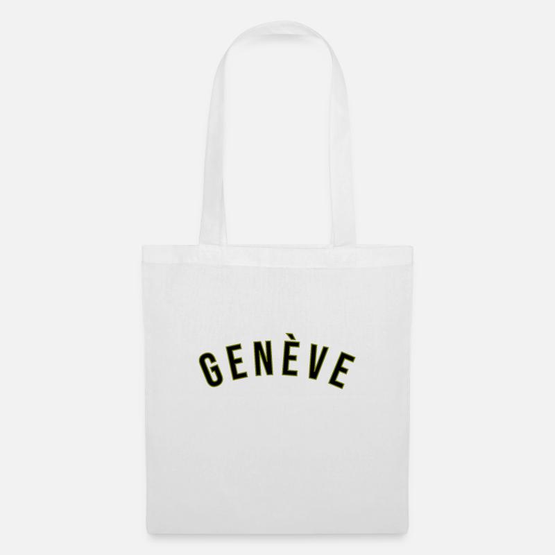 Genf - Stoffbeutel - Weiß