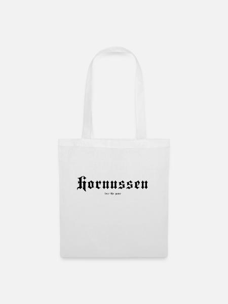 Hornussen - Stoffbeutel - Weiß
