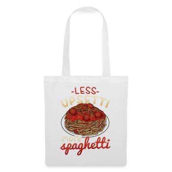 Spaghetti - Stoffbeutel - Weiß - Vorne