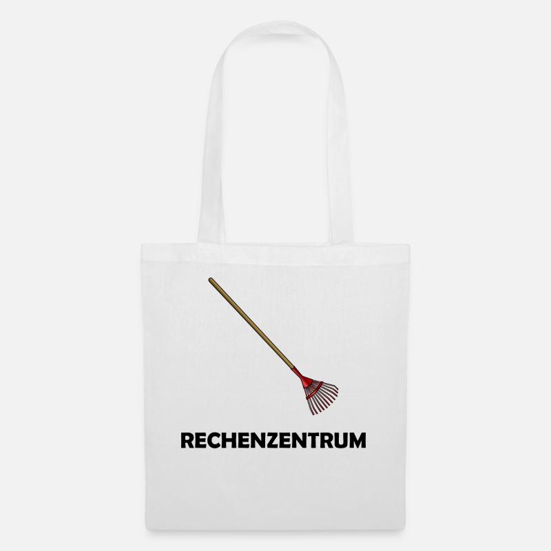 Rechenzentrum Gartenarbeit Hobbygärtner - Stoffbeutel - Weiß