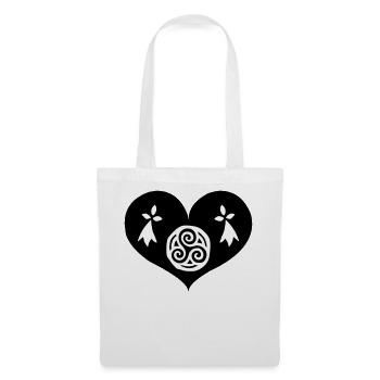 Bretagne Eternelle - Breizh da viken - Sac en tissu - blanc - Devant