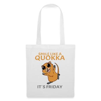 Quokka - Stoffbeutel - Weiß - Vorne