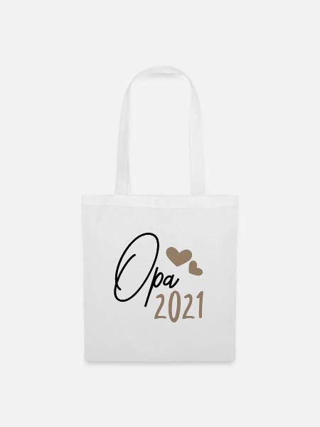 Opa 2021 - Stoffbeutel - Weiß