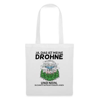 Drone Drohne Drohnen - Stoffbeutel - Weiß - Vorne