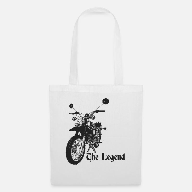 Simson - S51 - Enduro - The Legend - Stoffbeutel - Weiß