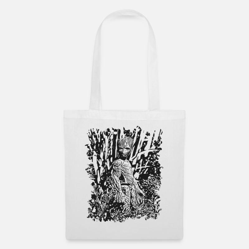 GROOT - Bad-tempered - Wurzelmännlein - Tote Bag - white
