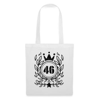 46 - Born year Year of birth 1946 - Tote Bag - white - Front