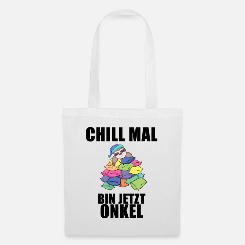 Onkel - Onkel werden - Stoffbeutel - Weiß