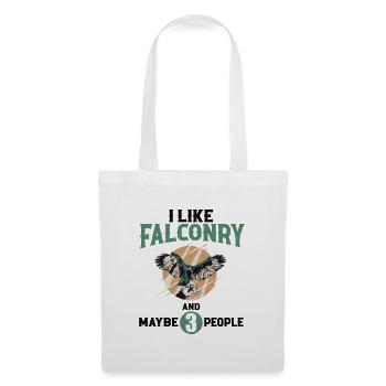 Falcon breeding | Falconry Falconry Animals Gift Idea - Tote Bag - white - Front