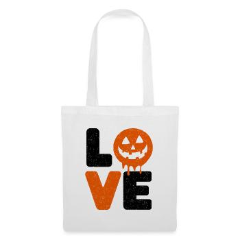 Halloween Love Funny Saying Sayings - Tote Bag - white - Front