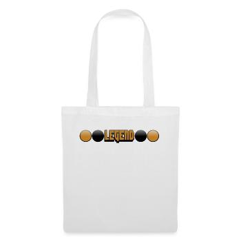 Legend Gradient Logo - Stoffbeutel - Weiß - Vorne