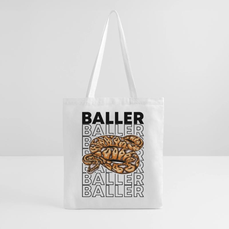 Ball Python 80's Style Baller Royal Python Snake Sac en tissu