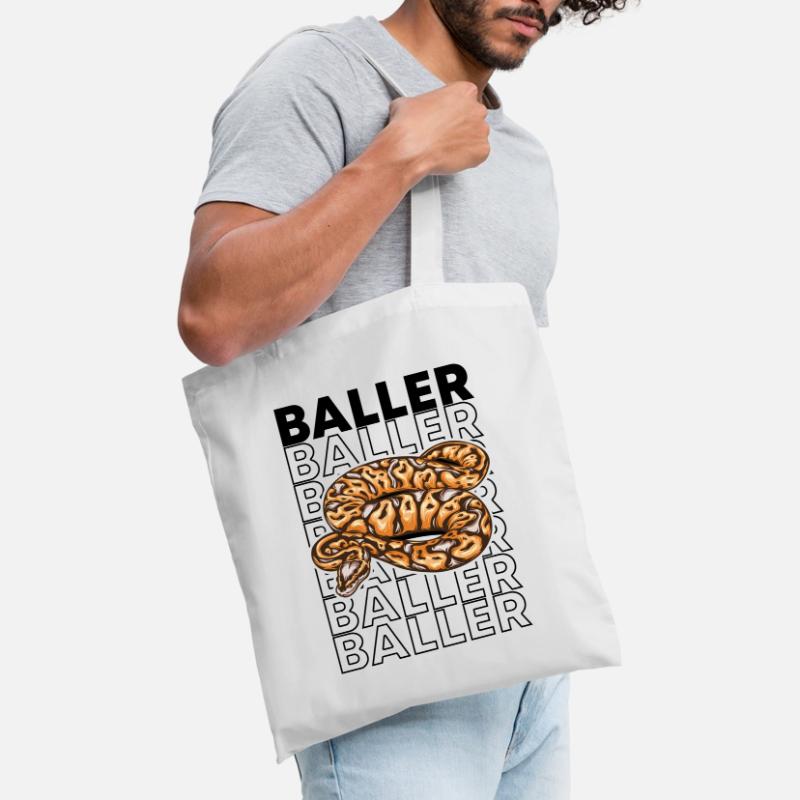 Ball Python 80's Style Baller Royal Python Snake Sac en tissu