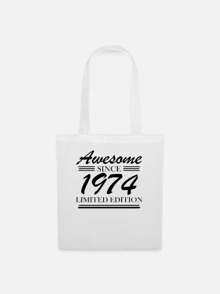 1974 - Stoffbeutel - Weiß