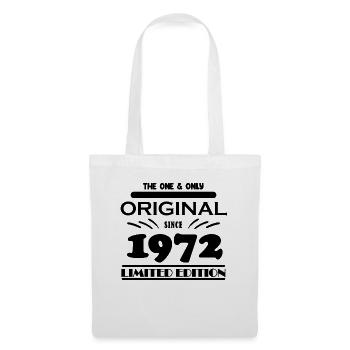 1972 - Year of construction 1972 - Born 1972 - Tote Bag - white - Front