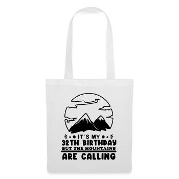 Mountain Wanderer 32nd Birthday 32 Years Old Gift - Tote Bag - white - Front