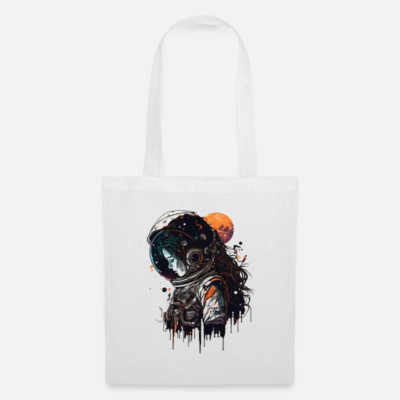 Gothic Astronaut - Stoffbeutel - Weiß