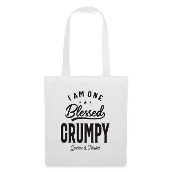 B Grumpy Dad/Grandpa - Tote Bag - white - Front