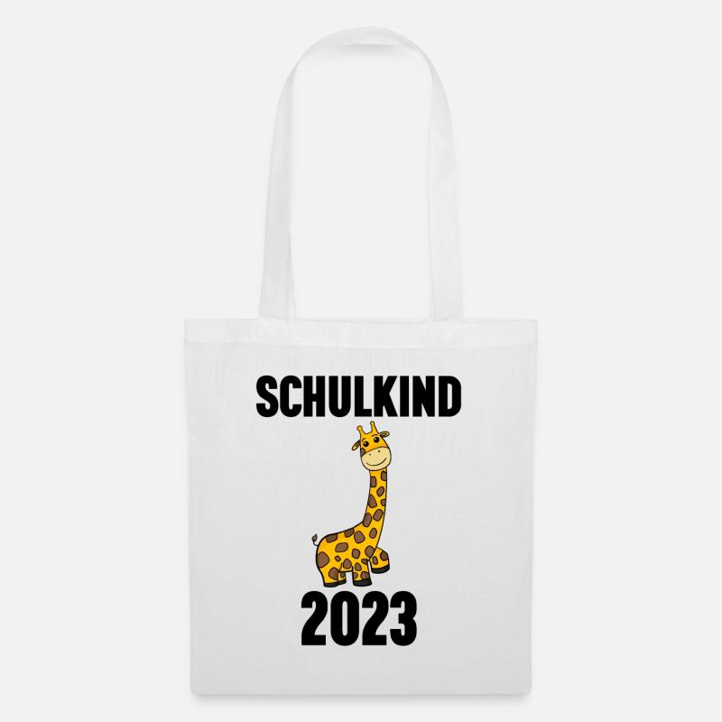 Schuldkind Einschulung 2023 - Stoffbeutel - Weiß