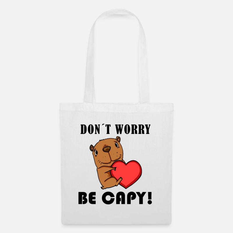 Capybara Wasserschwein Capybaras - Mulepose - hvid