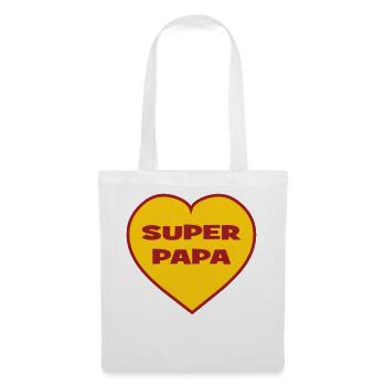 SUPER DAD - Tote Bag - white - Front