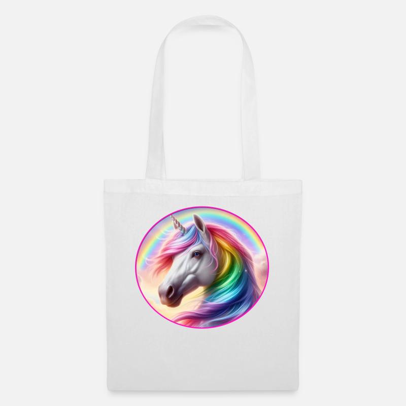 einhorn2 - Stoffbeutel - Weiß