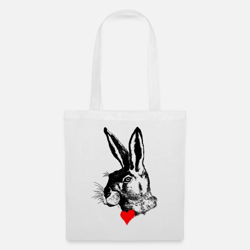 Stylish bunny design – Easter bunny - Tote Bag - white