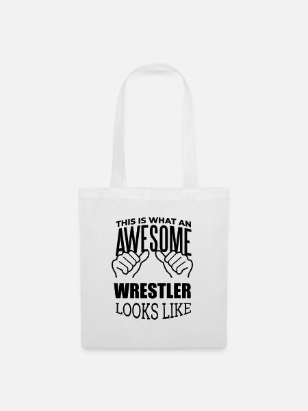 Wrestler Wrestler Wrestler - Stoffbeutel - Weiß