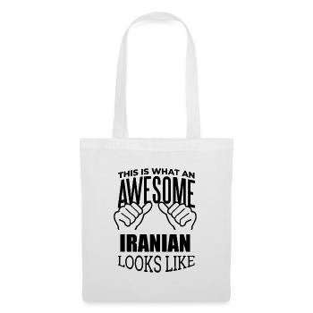 Iran - Stoffbeutel - Weiß - Vorne