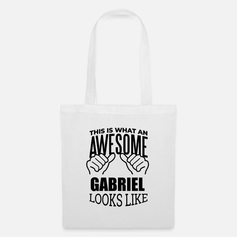 Gabriel - Stoffbeutel - Weiß