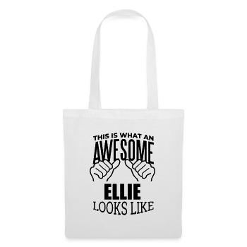 Ellie - Sac en tissu - blanc - Devant